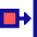 Move Right Icon from Sharp Pop Set