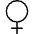 Female Sign Icon from Guidance – Free Set