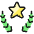 Award Star Head Icon from Ultimate Colors Set