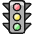 Road Traffic Lights Icon from Ultimate Colors Set