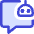 Ai Chat Robot Icon from Core Duo Set
