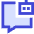 Ai Chat Robot Icon from Sharp Duo Set