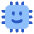 Ai Chip 2 Icon from Plump Flat Set