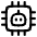 Ai Chip Robot Icon from Plump Line Set