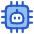 Ai Chip Robot Icon from Plump Duo Set