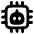 Ai Chip Robot Icon from Plump Remix Set