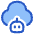 Ai Cloud Robot Icon from Plump Duo Set