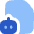 Ai File Robot Icon from Flex Flat Set