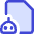 Ai File Robot Icon from Core Duo Set