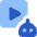 Ai Generate Video Robot Icon from Core Flat Set