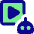 Ai Generate Video Robot Icon from Core Pop Set