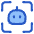 Ai Scanner Robot Icon from Plump Duo Set