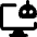 Computer Ai Robot Icon from Core Remix Set