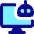 Computer Ai Robot Icon from Core Pop Set