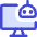 Computer Ai Robot Icon from Core Duo Set | Free Download as SVG Vector and Transparent PNG | Streamline icons