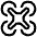 Drone 2 Icon from Plump Line Set
