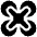 Drone 2 Icon from Plump Solid Set