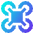 Drone 2 Icon from Sharp Gradient Set