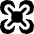 Drone 2 Icon from Flex Solid Set