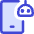 Mobile Ai Robot Icon from Core Duo Set