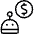 Technology Robot Coin Icon from Ultimate Light Set | Free Download as SVG Vector and Transparent PNG | Streamline icons