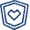 Heart Protect Icon from Cyber Line Set