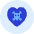 Heart Skull icon - Free transparent PNG, SVG. No sign up needed.