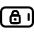Phone Lock Horizontal Icon from Ultimate Regular Set