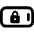 Phone Lock Horizontal Icon from Ultimate Bold Set