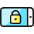 Phone Lock Horizontal Icon from Ultimate Colors Set