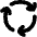 Arrows Cycle Icon from Flex Solid Set