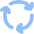 Arrows Cycle Icon from Flex Flat Set