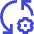 Arrows Sync Settings Icon from Sharp Duo Set