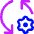 Arrows Sync Settings Icon from Core Neon Set