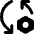 Arrows Sync Settings Nut Icon from Core Remix Set