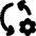 Arrows Sync Settings Icon from Flex Solid Set