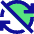 Line Arrow Synchronize Disable Icon from Sharp Pop Set