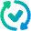 Update Syncronize Finish Icon from Plump Gradient Set