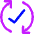Update Syncronize Finish Icon from Core Neon Set