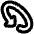 Triangle Arrow Rotate Diagonal Left 1 Icon from Plump Remix Set