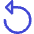 Triangle Arrow Rotate Left 1 Icon from Core Duo Set