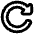 Triangle Arrow Rotate Right 2 Icon from Plump Remix Set
