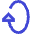Triangle Arrow Rotate Vertical Right 1 Icon from Sharp Duo Set