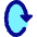 Triangle Arrow Rotate Vertical Right 2 Icon from Core Pop Set
