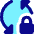Triangle Arrow Sync Lock Icon from Core Pop Set