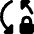 Triangle Arrow Sync Lock Icon from Core Remix Set