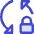 Triangle Arrow Sync Lock Icon from Core Duo Set