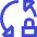 Triangle Arrow Sync Lock Icon from Sharp Duo Set