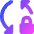 Triangle Arrow Sync Lock Icon from Core Gradient Set