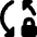 Triangle Arrow Sync Lock Icon from Core Solid Set